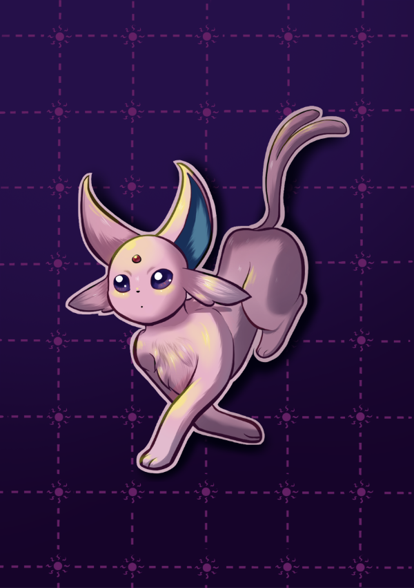 Producto - Mini poster Espeon