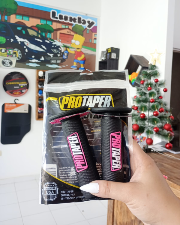 Producto - Puños Negro Con Rosa