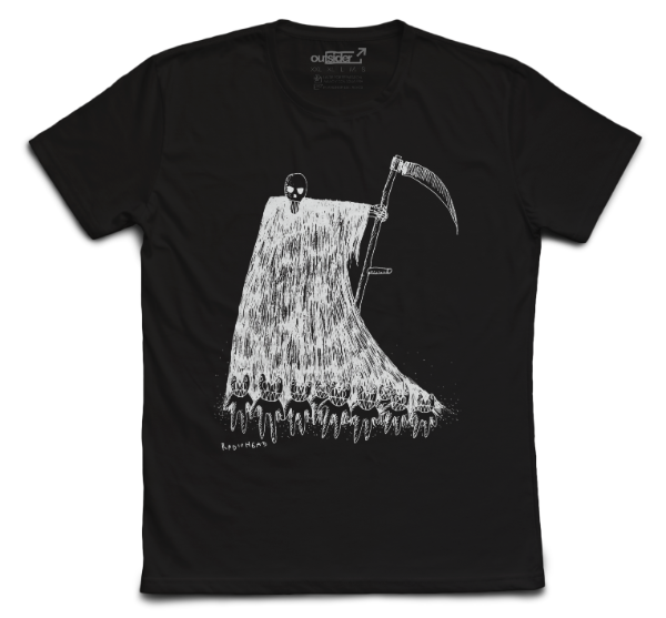 Producto - Remera Radiohead - Grim Reaper - Negra - 0