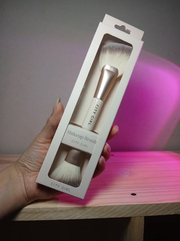 Producto - Brocha de Maquillaje Doble (CITY GIRL)