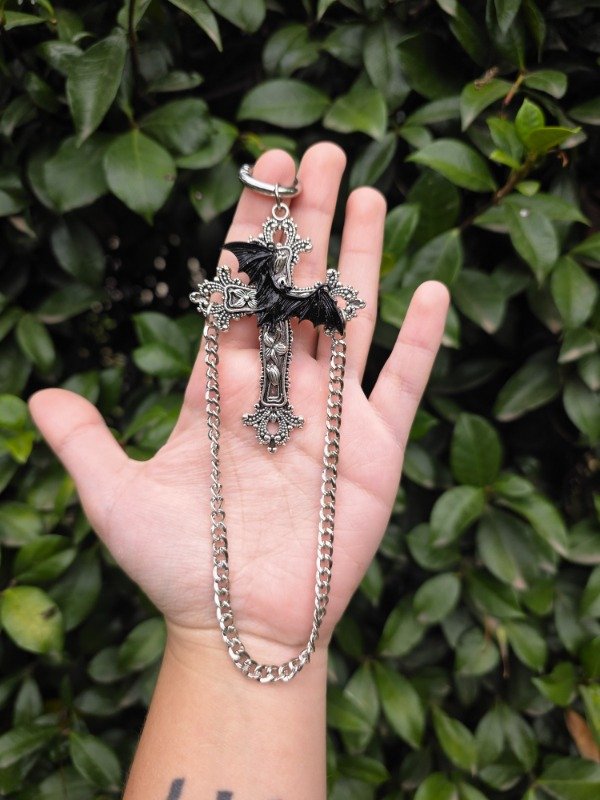 Producto - Llavero/Charm Cruz Murciélago