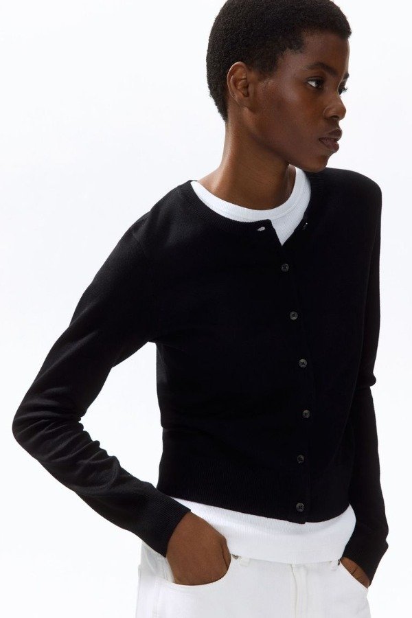Producto - Cardigan HyM negro mujer - 2