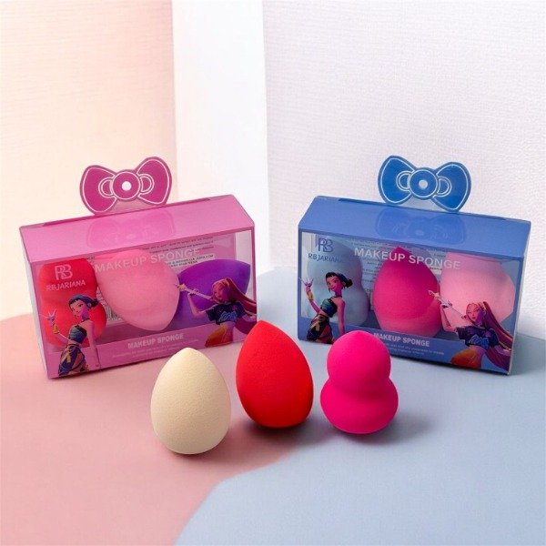 Producto - C-1982 ESPONJA DE MAQUILLAJE GUERRERAS K-POP X3