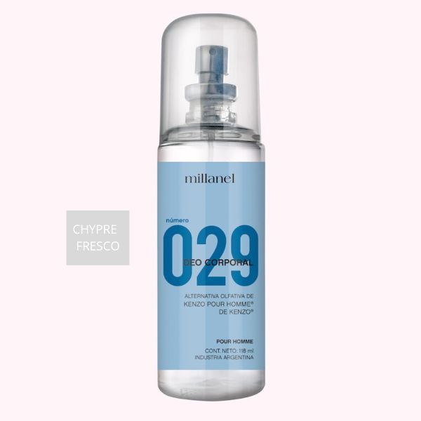 Producto - Deo Corporal 29 - Millanel