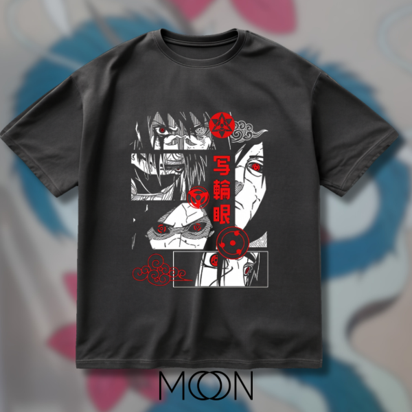 Producto - REMERA ESTAMPA DELANTERA - Clan Uchiha Naruto