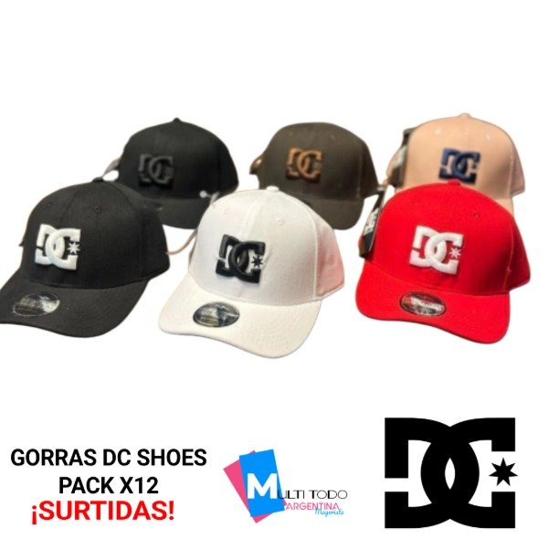 Producto - GORRAS DC SHOES PACK X12