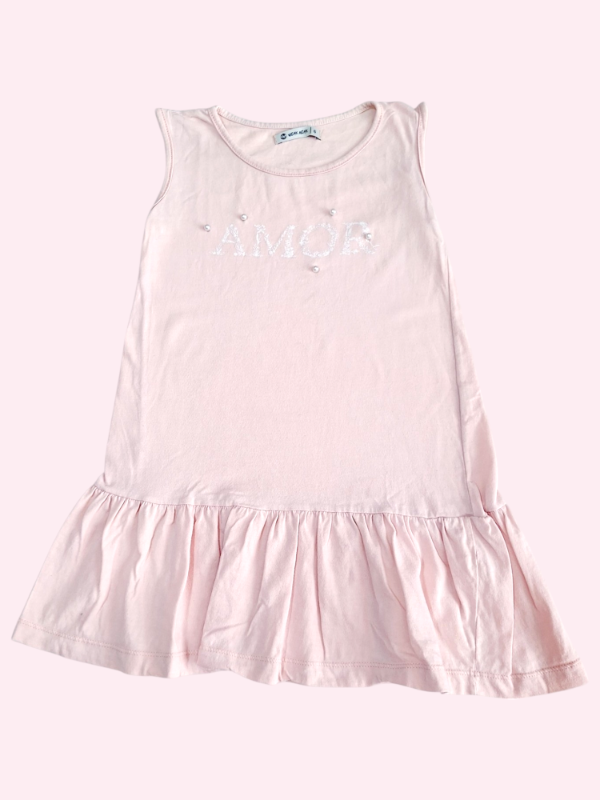 Producto - Vestido solero color rosa claro AMOR Weak Meak 6 años