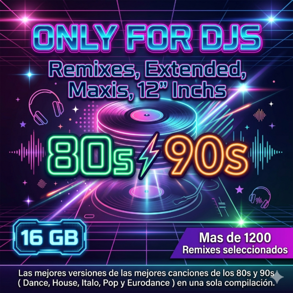 Producto - 80s 90s For Djs (Special Seleccion )