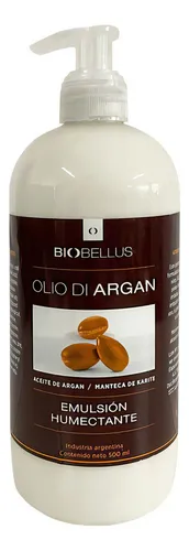 Producto - Biobellus Olio De Argán Emulcion Hidratante Corporal 500ml