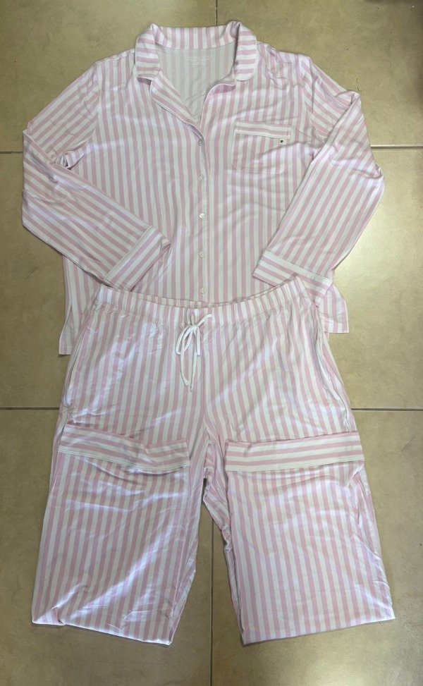 Producto - Pijama VS Rayado Talle L
