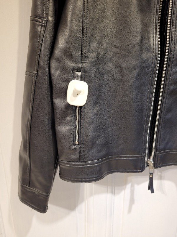Producto - Campera MOSSIMO ecocuero negro NUEVA CON ETIQUETA Talle M - PRECIO: 156X - 2