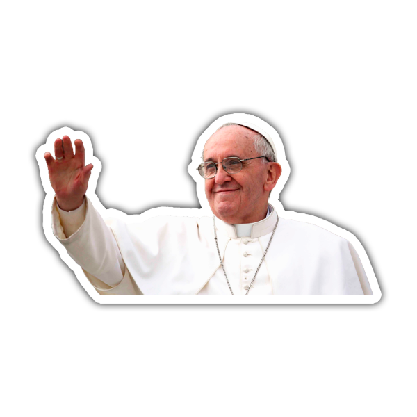 Producto - Sticker Cristianismo 2 Papa Francisco