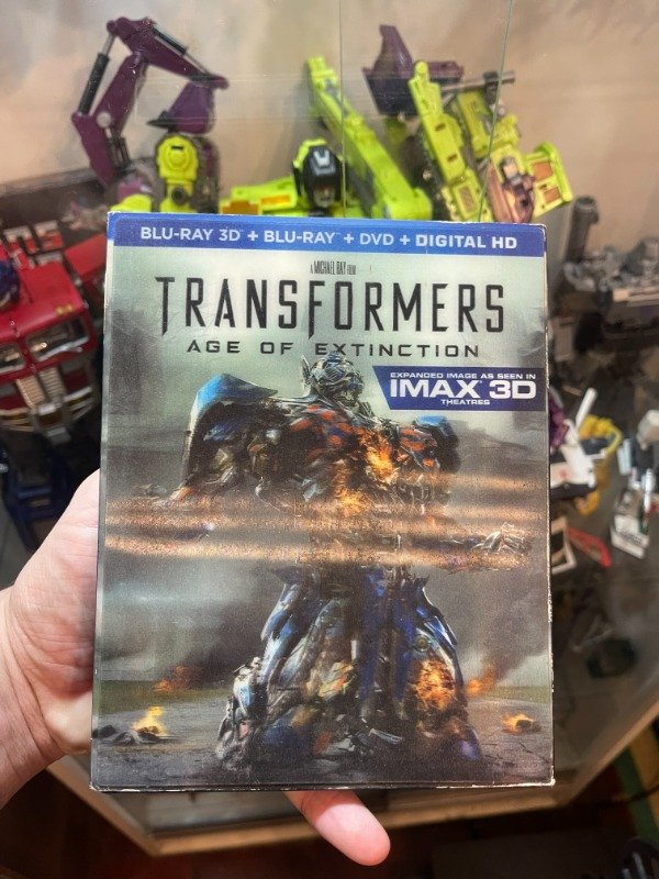 Producto - TRANSFORMERS AGE OF EXTINCTION 3D Bluray con sleeve cover (USADA)
