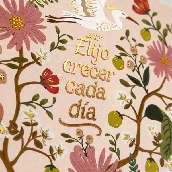 Producto - Agenda PREMIUM A5 - SEMANAL elijo crecer cada día - 0