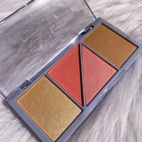Producto - Paleta Feels Mood rubor, iluminador y contorno - Ruby Rose