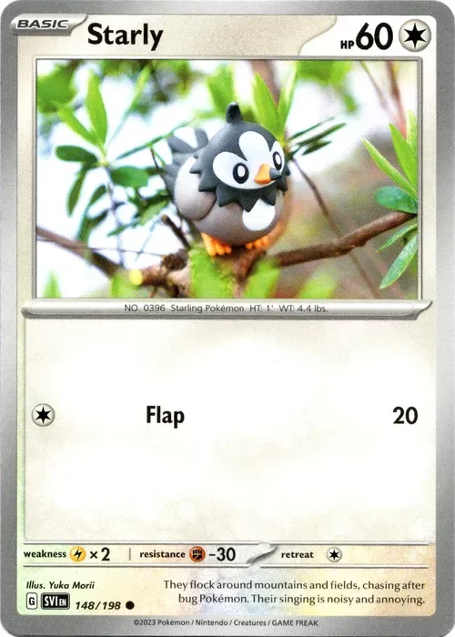 Producto - Starly - 148/198 - Scarlet and Violet