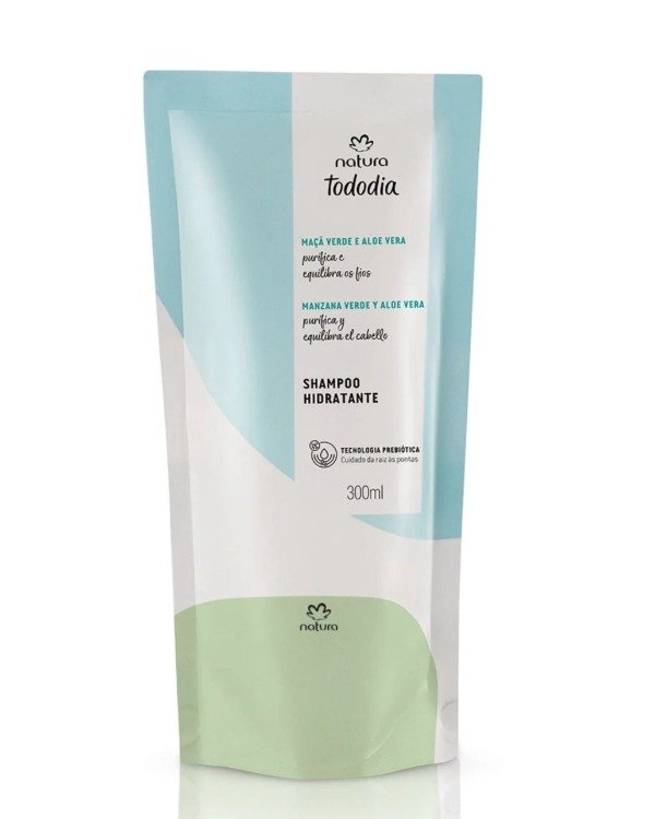 Producto - Natura TodoDia shampoo repuesto manzana verde y aloe vera 300ml