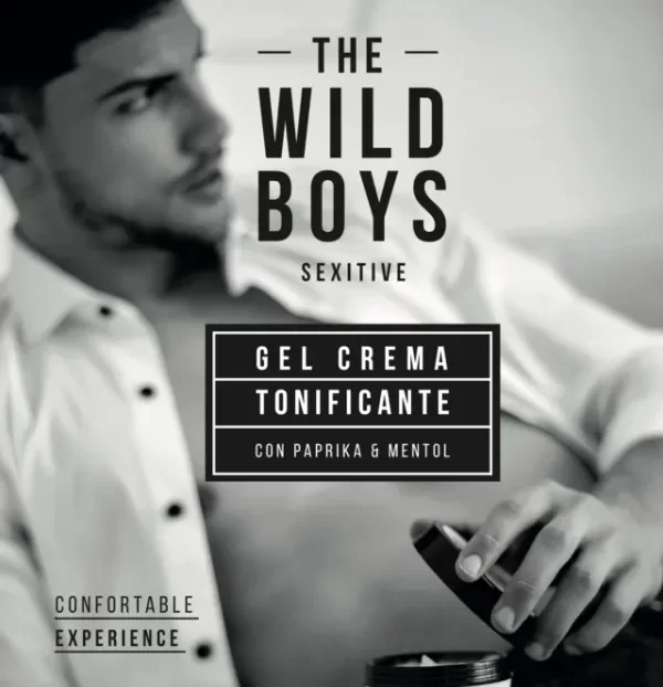 Producto - SEXITIVE CREMA VIGORIZANTE MASCULINO - THE WILD BOYS CON PAPRIKA Y MENTOL WB02 - 0