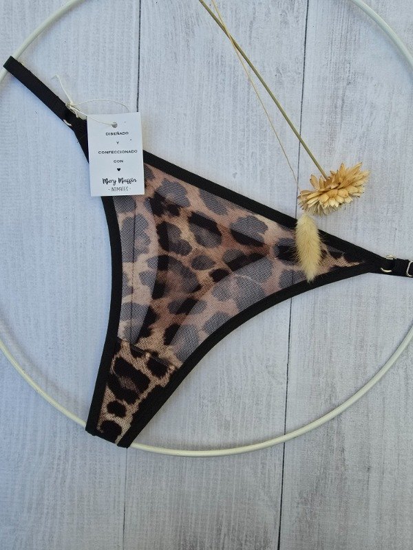 Tanga Animal Print Mery Muffin Intimates