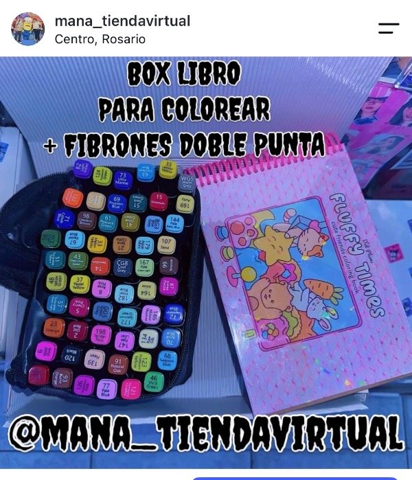 Producto - BOX DÍA DEL NIÑO CUADERNO + FIBRONES