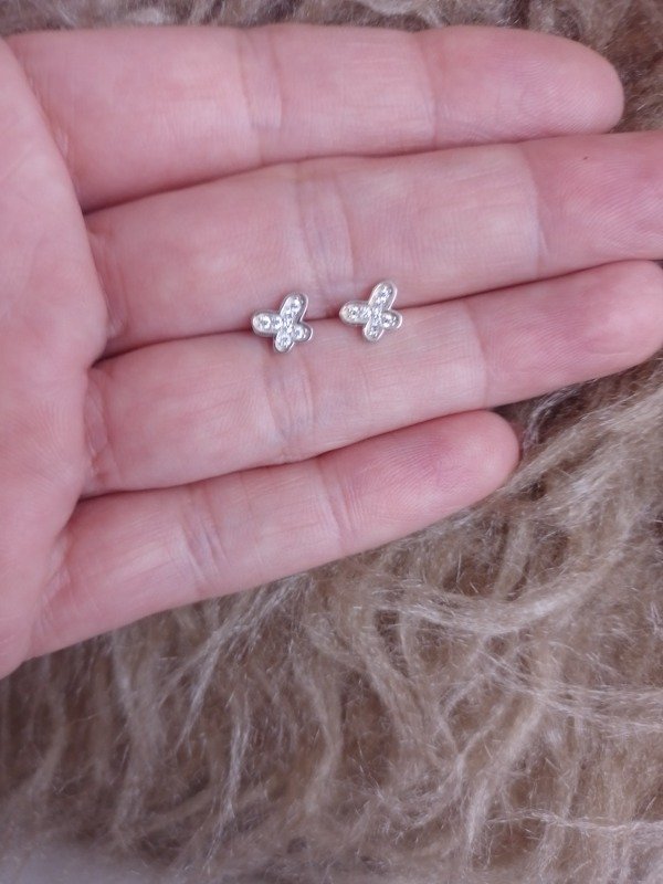 Producto - Aritos mariposa con strass