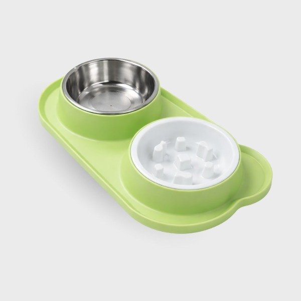 Producto - COMEDERO DOBLE CON OREJAS BOWL + COMELENTO - 2