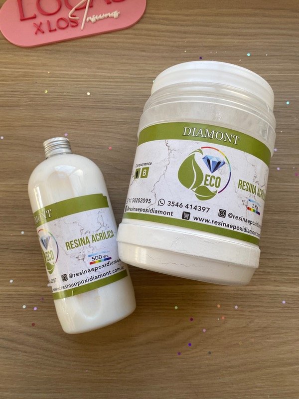 Producto - Resina acrílica Diamont x1,5kg
