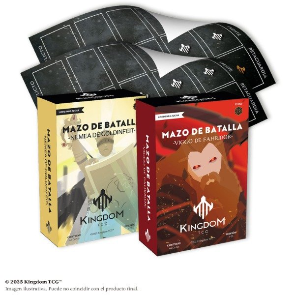Producto - Combo 2 Jugadores: 2 Mazos de Batalla + 2 Campos Simples