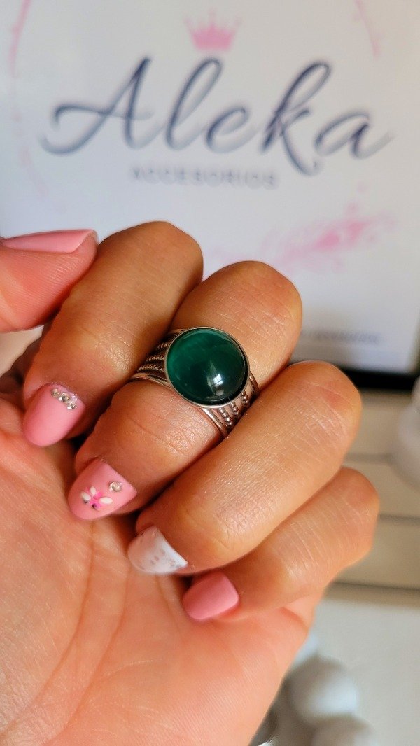Producto - Anillo regulable redondo de acero quirúrgico - 5