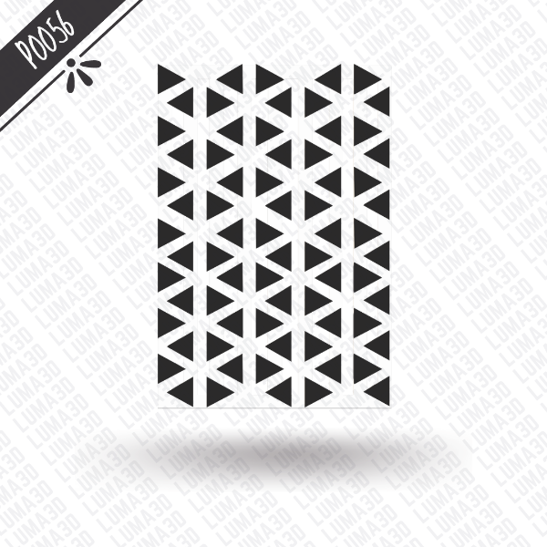 Producto - P0056 - Placa triángulos