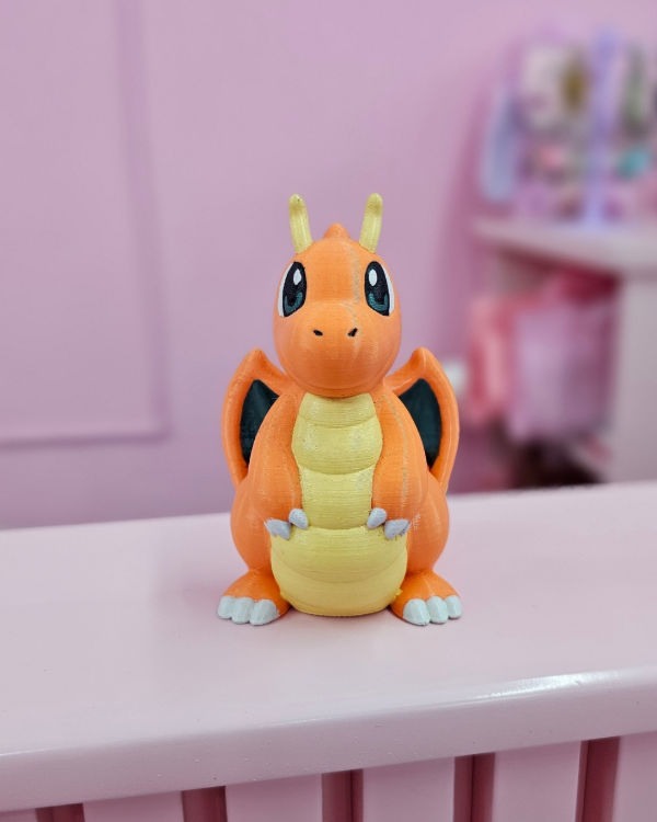 Producto - Figura 3D Dragonite Chibi (Marca Fekso Store)