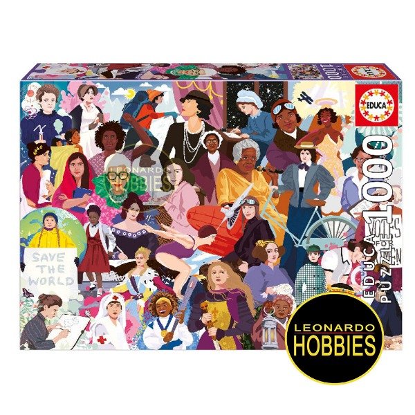 Producto - Mujeres Icónicas 1000 Piezas Educa 20556