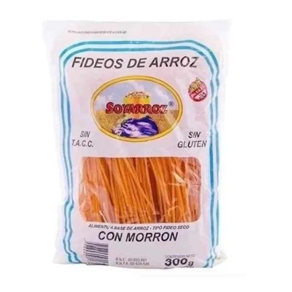 Producto - Fideos de Morrón SIN TACC Soyarroz