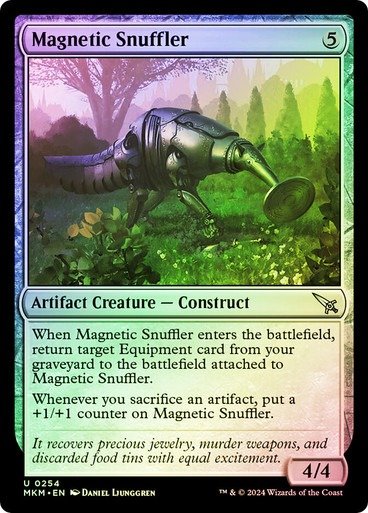 Producto - Magnetic Snuffler Foil  Ravnica: Murders at Karlov Manor