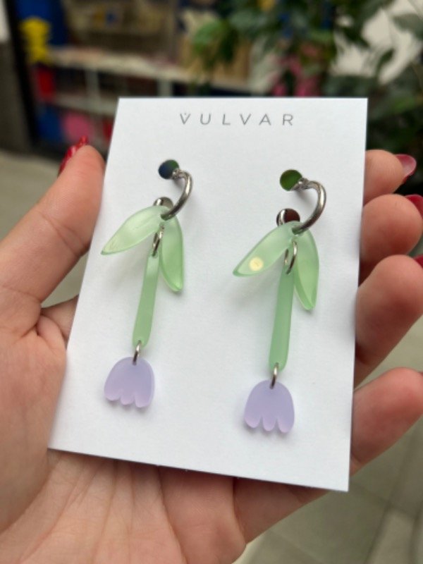 Producto - Aros flor de invierno