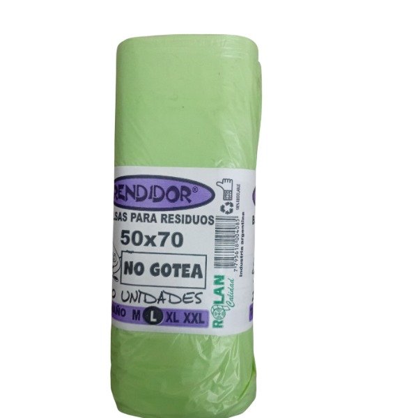 Producto - BOLSAS VERDES 50X70