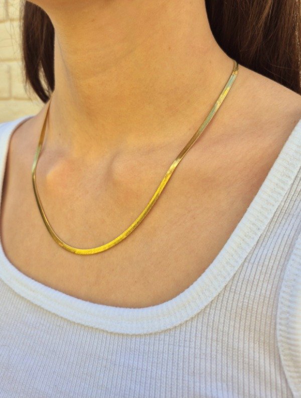 Producto - Cadena Clapton gold M