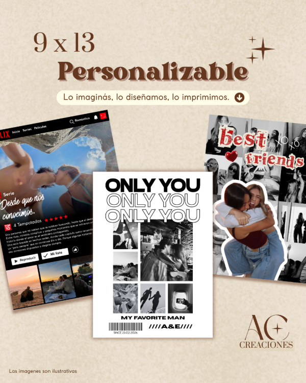 Producto - 9 x 13 personalizable