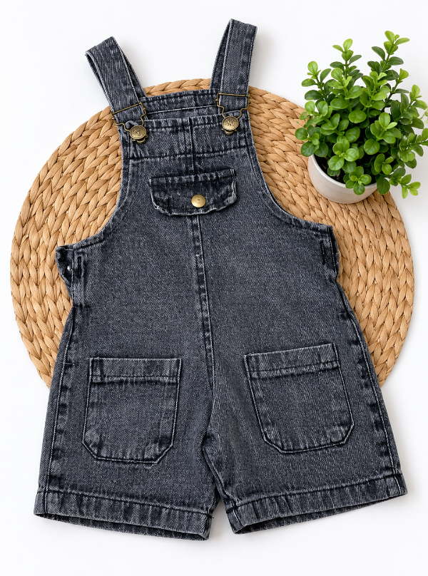 Producto - JARDINERO MOM CARGO UNISEX GRIS NEVADO