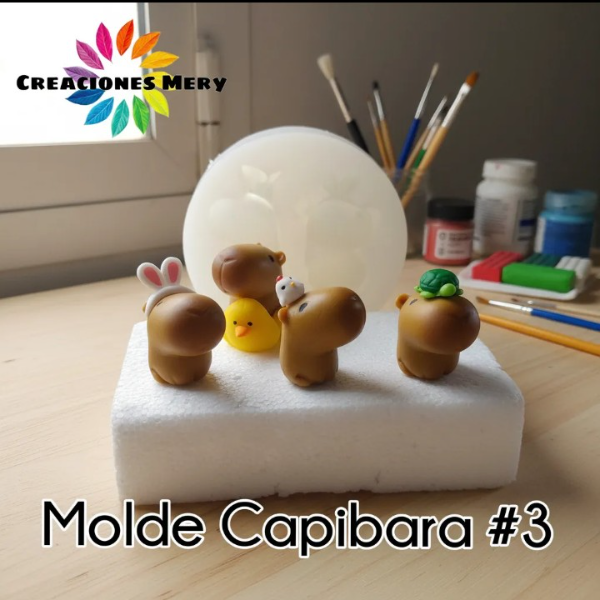 Producto - Molde Capibara #3
