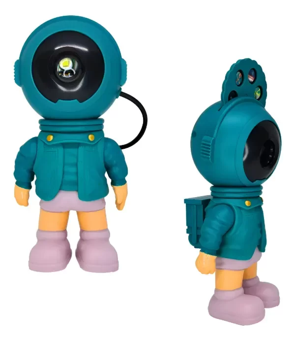 Producto - Astronauta Proyector Galaxia Star Light Con 18 Fases Verde