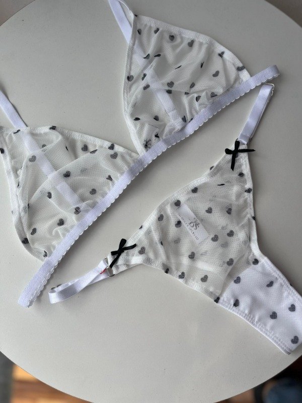 Producto - Conjunto love blanco