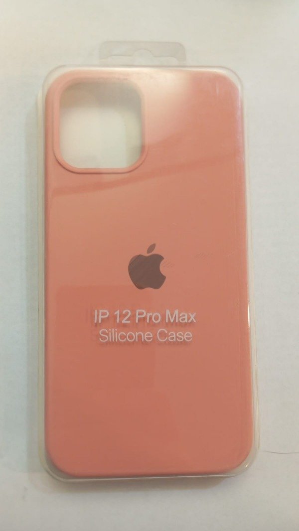 Producto - Funda Silicone Case Coral Logo para iPhone 12 Pro Max