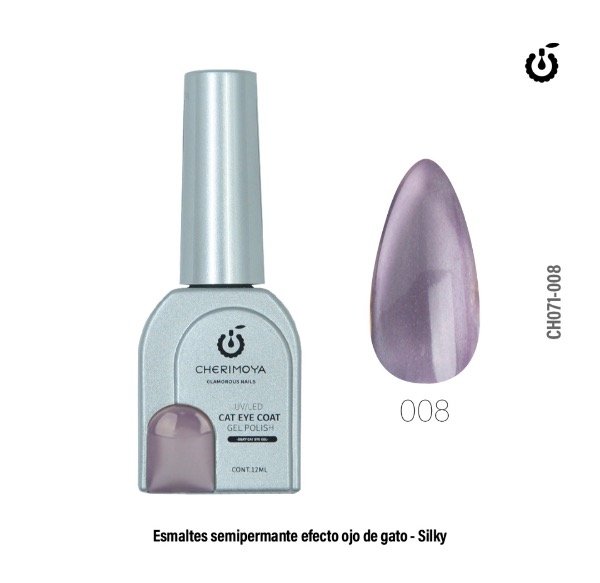 Producto - Esmalte ojo de gato Cherimoya 008
