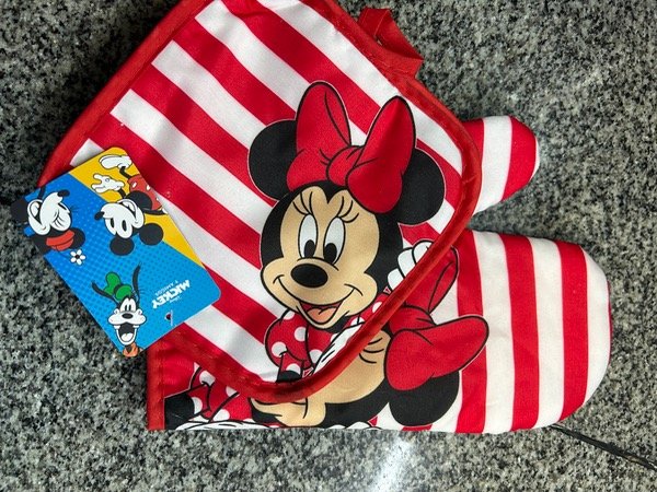 Producto - Set de cocina manopla y agarradera Minnie
