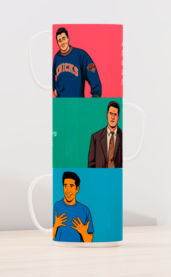 Producto - Tazas Friends - Los chicos