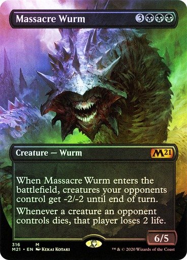 Producto - Massacre Wurm (Borderless Foil)