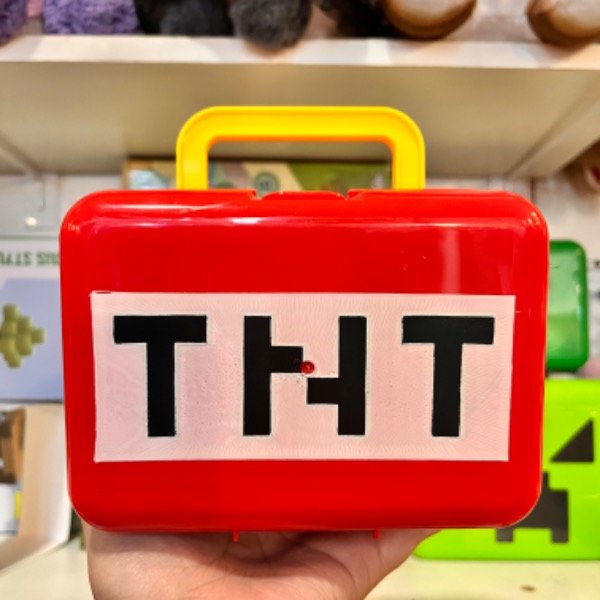 Producto - Caja TNT Minecraft con 80 bloques magnéticos