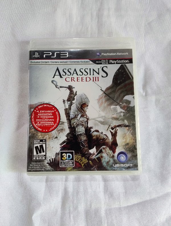 Producto - Assasins Creed 3 - PS3 (Usado)