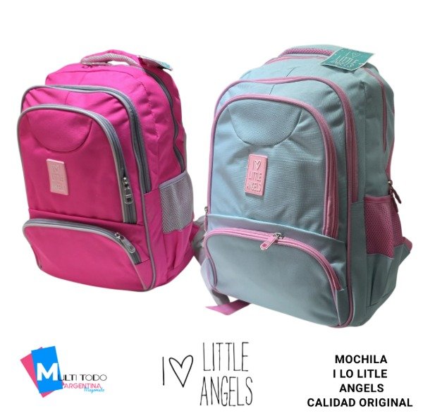 Producto - MOCHILAS I LOVE LITLE ÁNGELS CALIDAD ORIGINAL